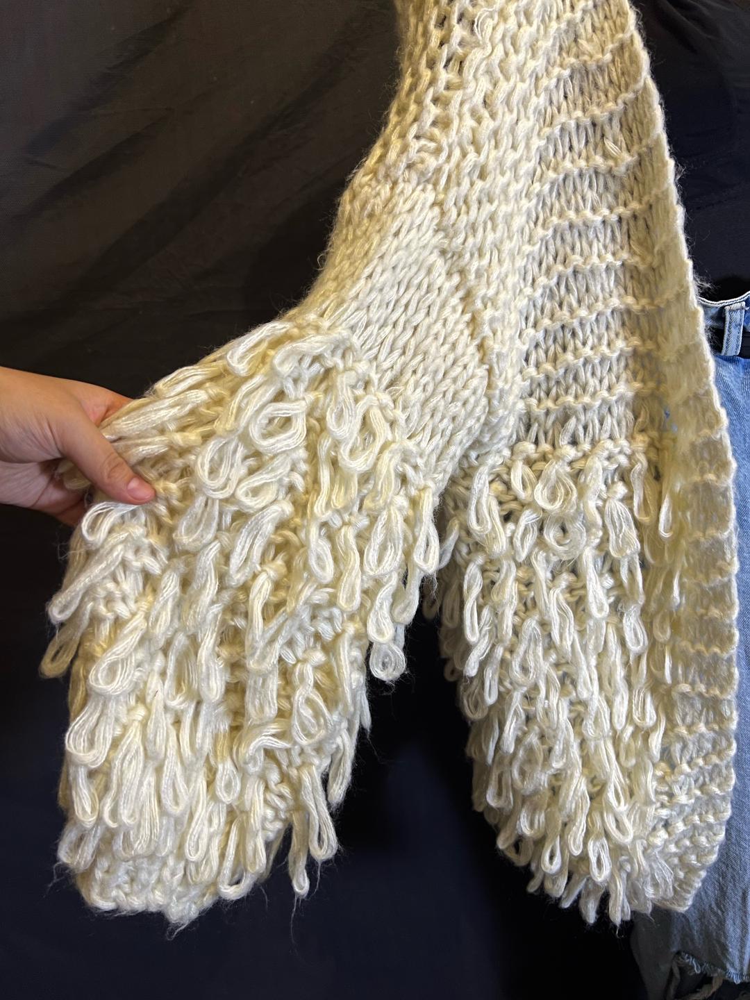 Handmade (ручная работа) Объемный кардиган ручной работы — фото 2