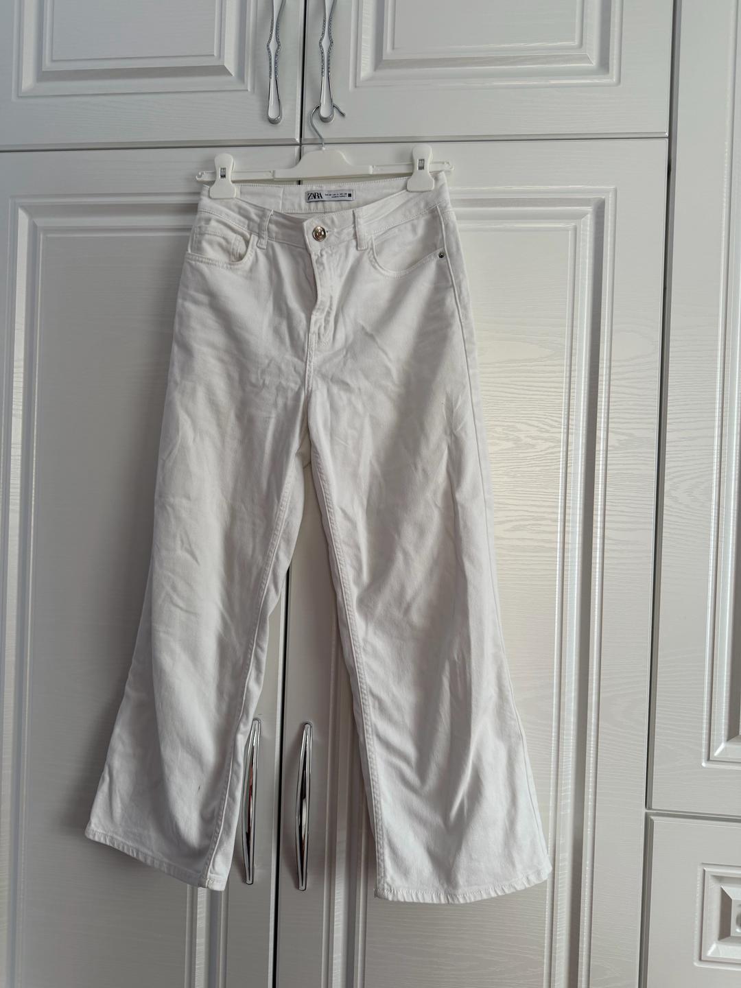 Zara Белые джинсы Zara — фото 2