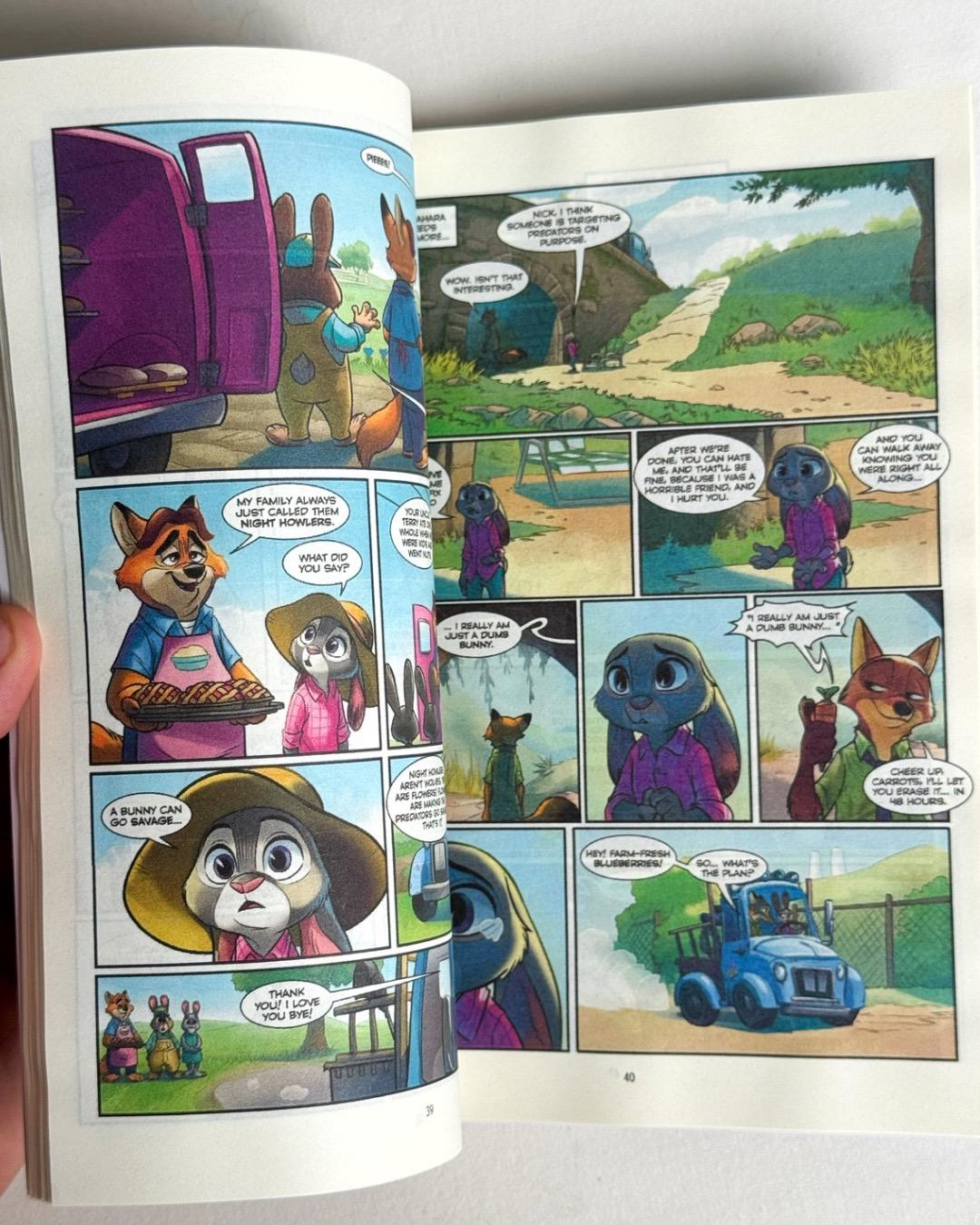 Комикс Zootopia / Зверополис(Комплект из 5 комиксов) — фото 2