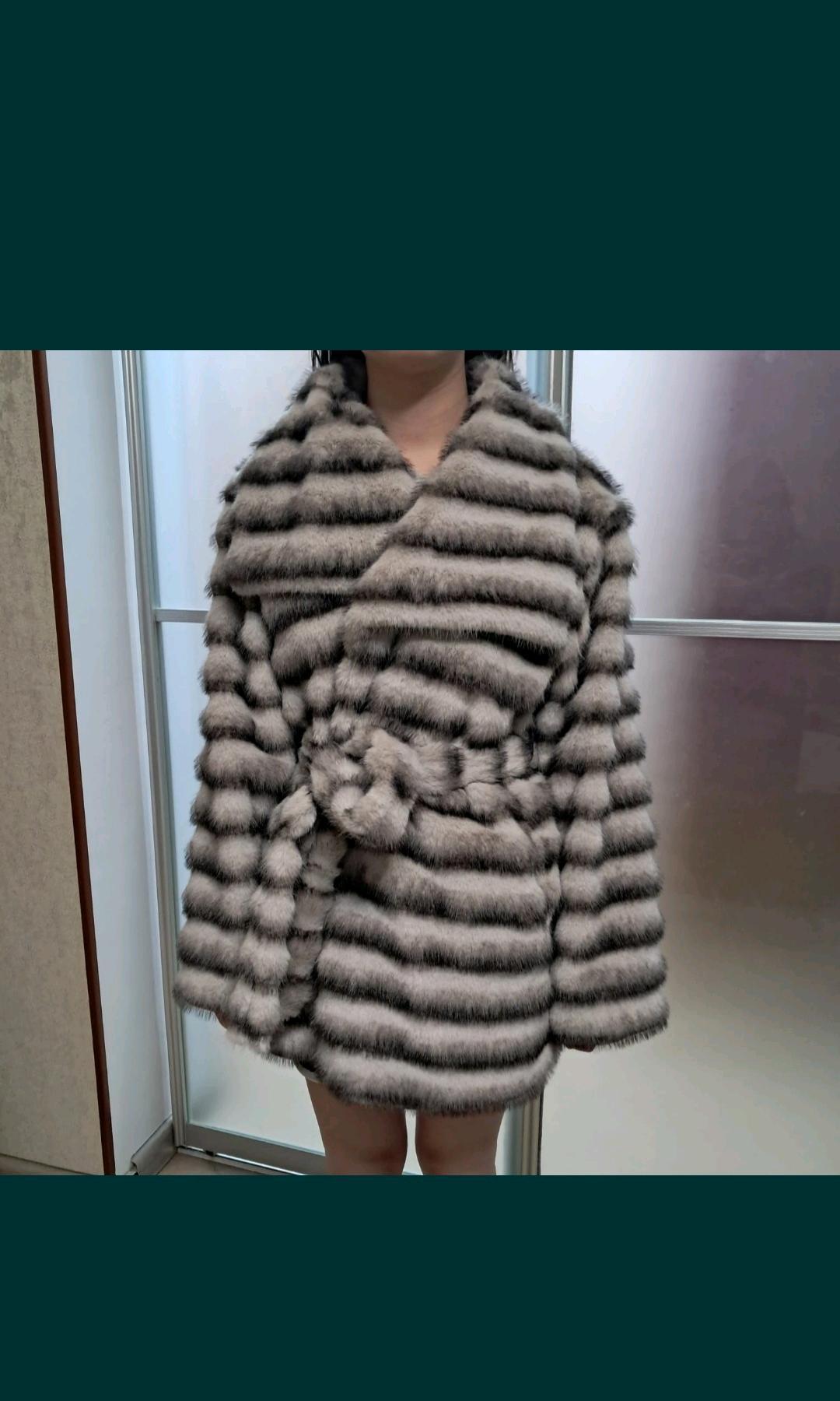 Нет бренда Шуба елочка — фото 2