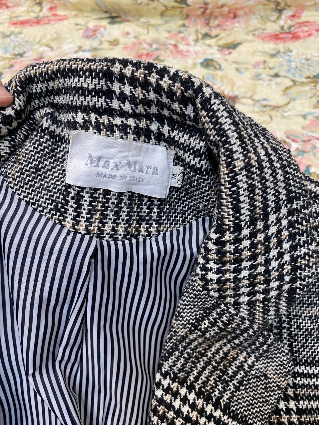 Max Mara Max Mara пальто в клетку — фото 2