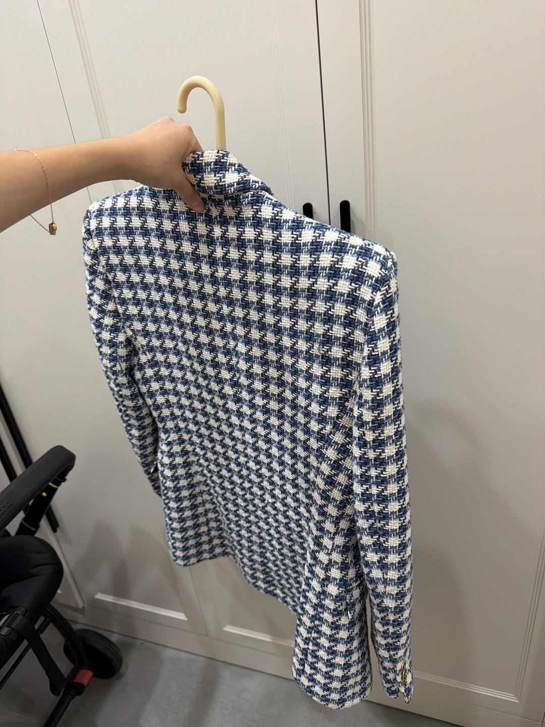 Zara Твидовый пиджак ZARA — фото 2
