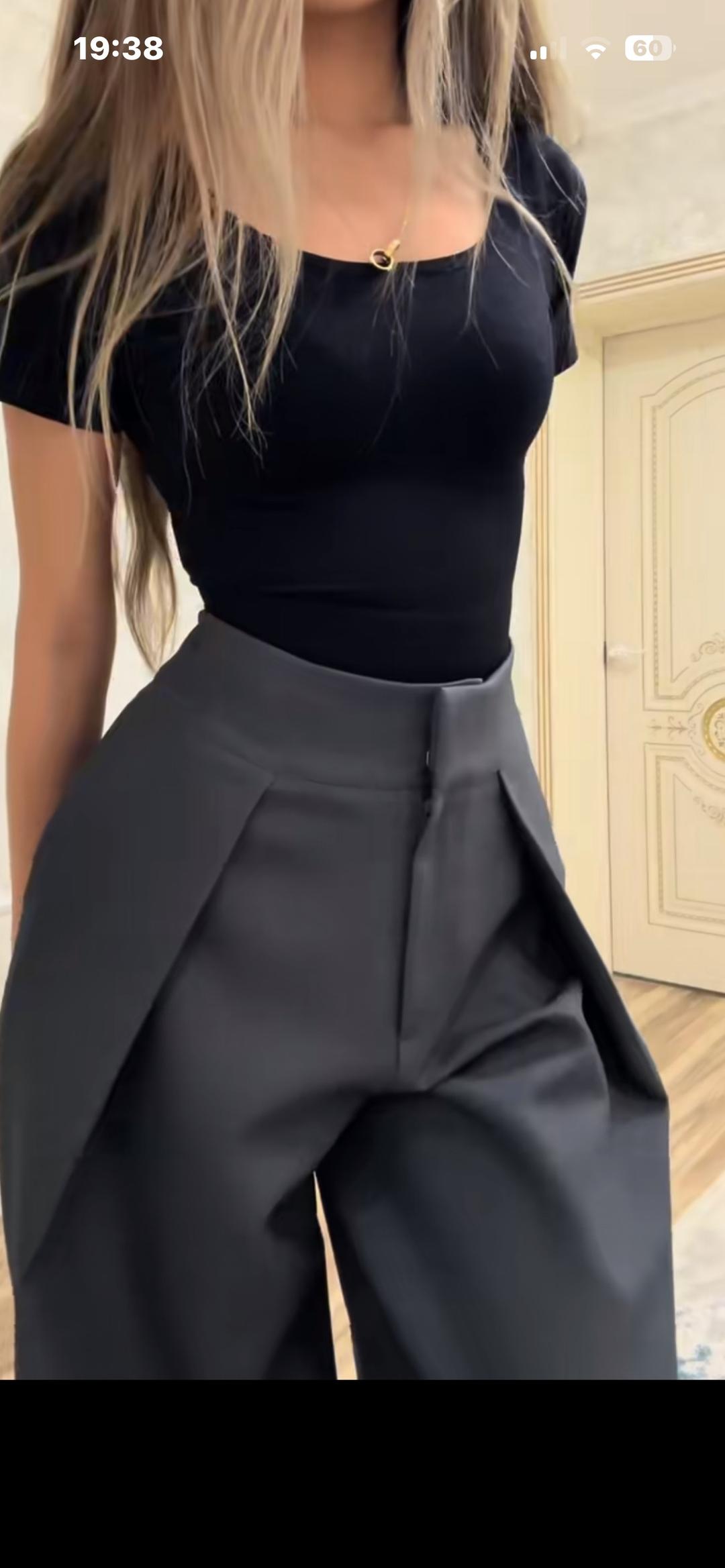Liza Luxe Женские брюки бананы — фото 2