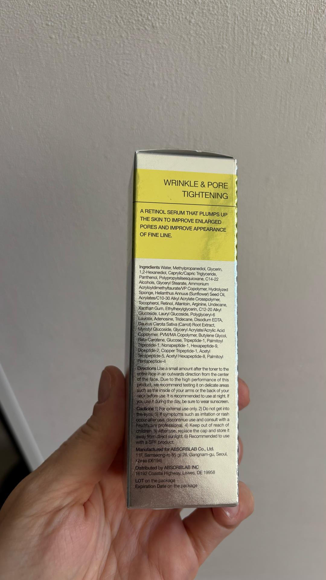 Celimax celimax THE VITA-A RETINOL SHOT TIGHTENING SERUM сыворотка с ретинолом — фото 2