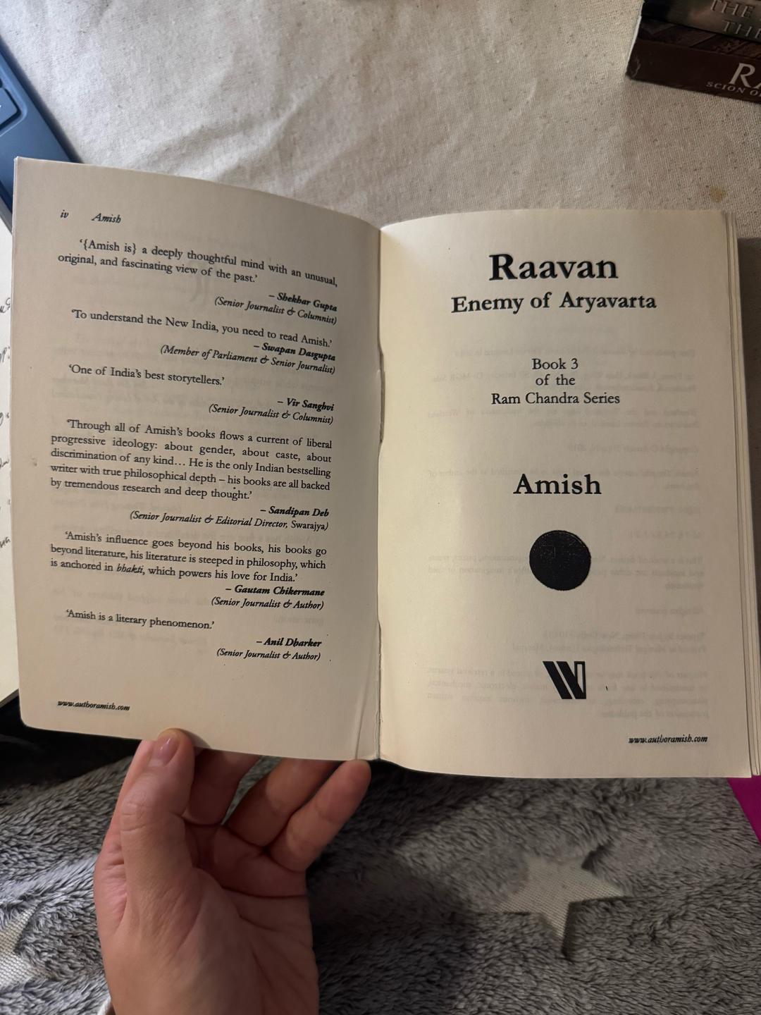 Amish Tripathi Индийское фэнтези Amish Tripathi, 8 книг — Шива-трилогия и сага о Раме, англ. яз — фото 2