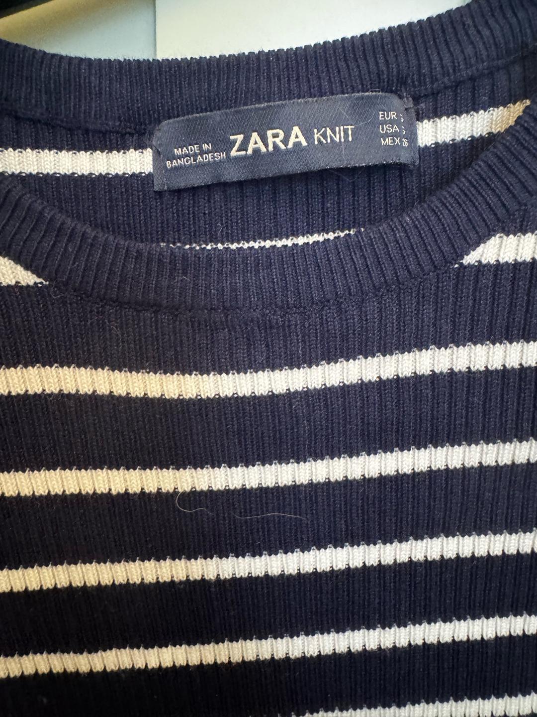 Zara Футболка ZARA в полоску S — фото 2