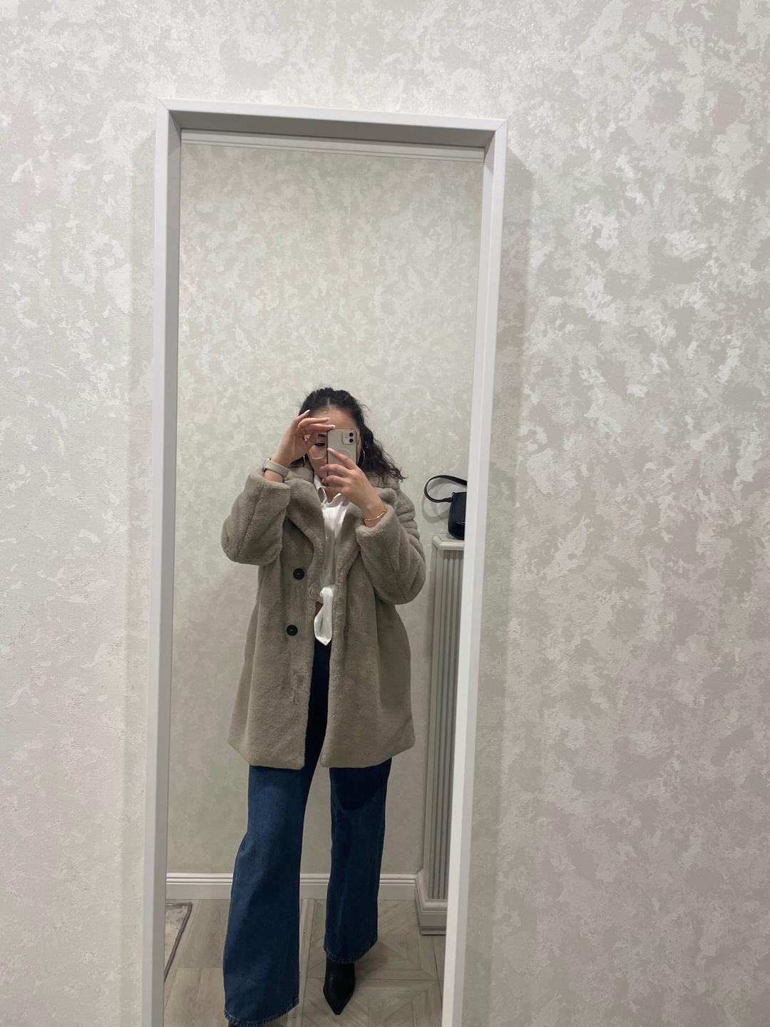 Zara Шуба из искусственного меха — фото 2