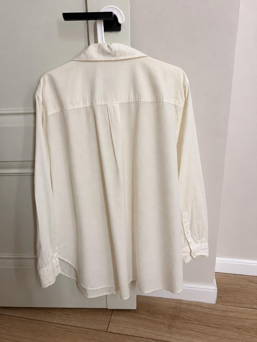 H&M Белая рубашка H&M — фото 2