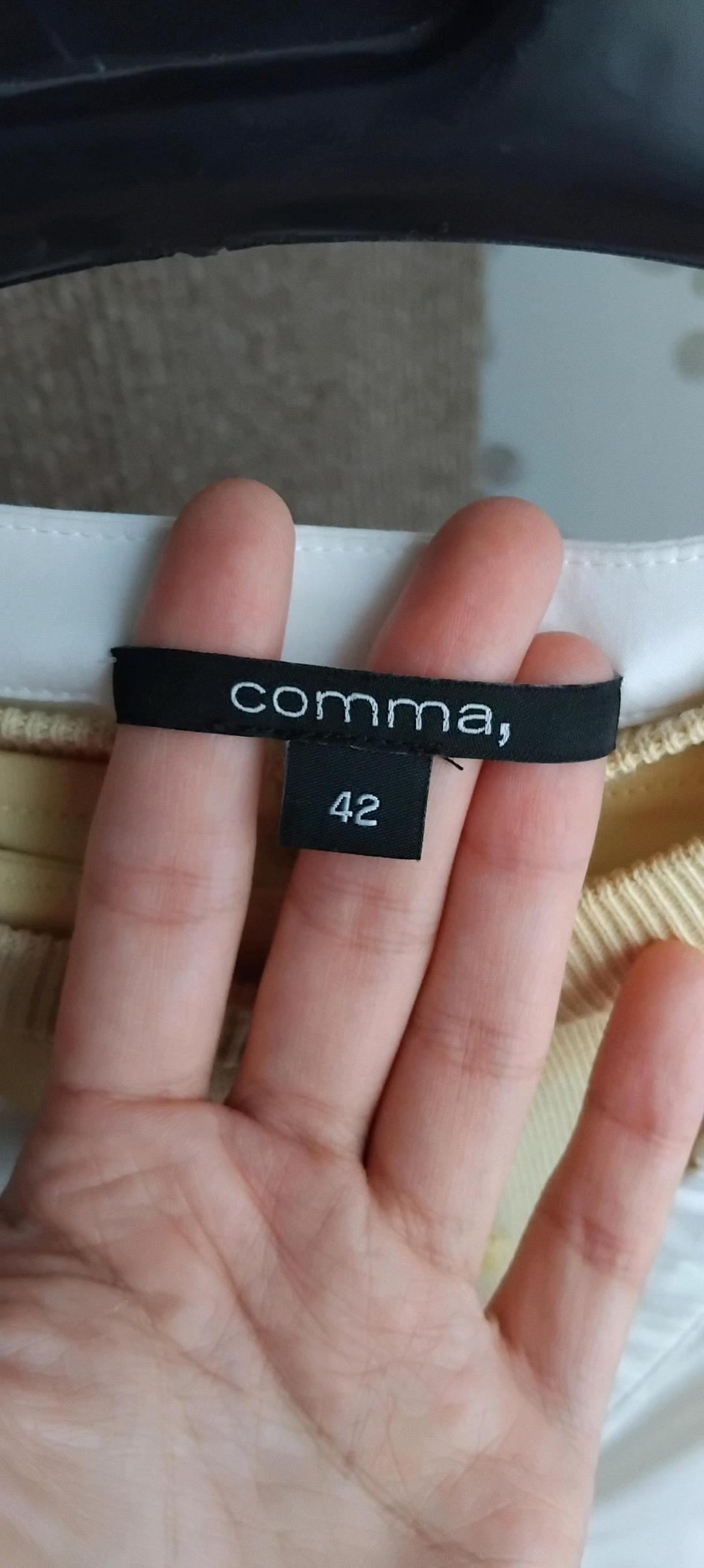 COMMA,NINE Белая рубашка Comma — фото 2