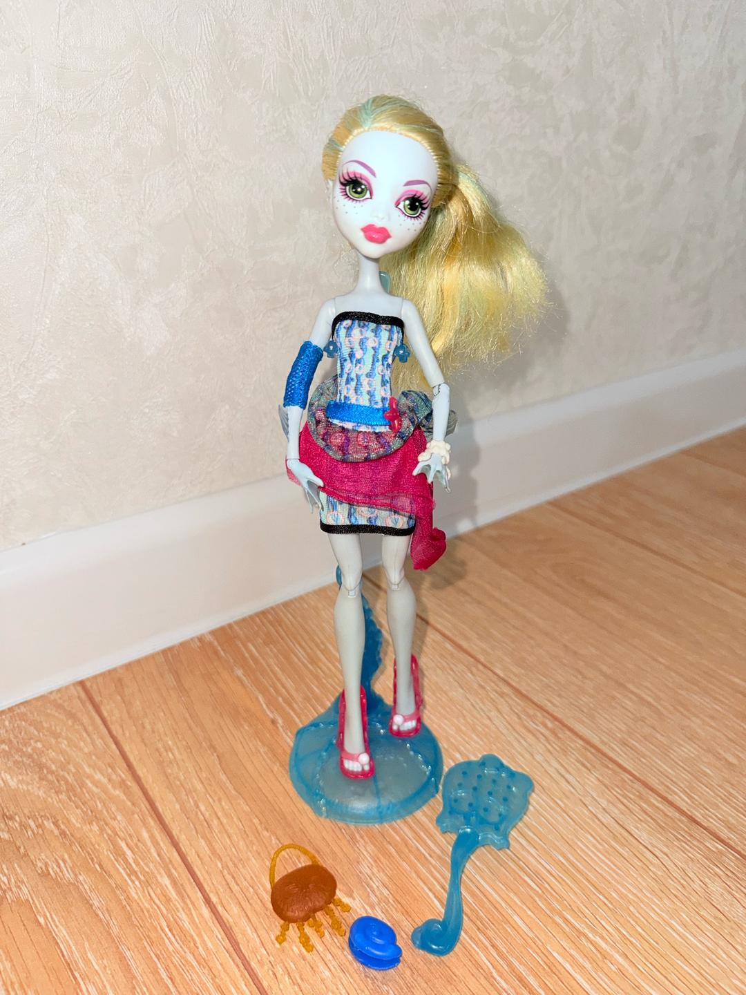 monster high Кукла Monster High Lagoona Blue  из серий 13 желаний — фото 2