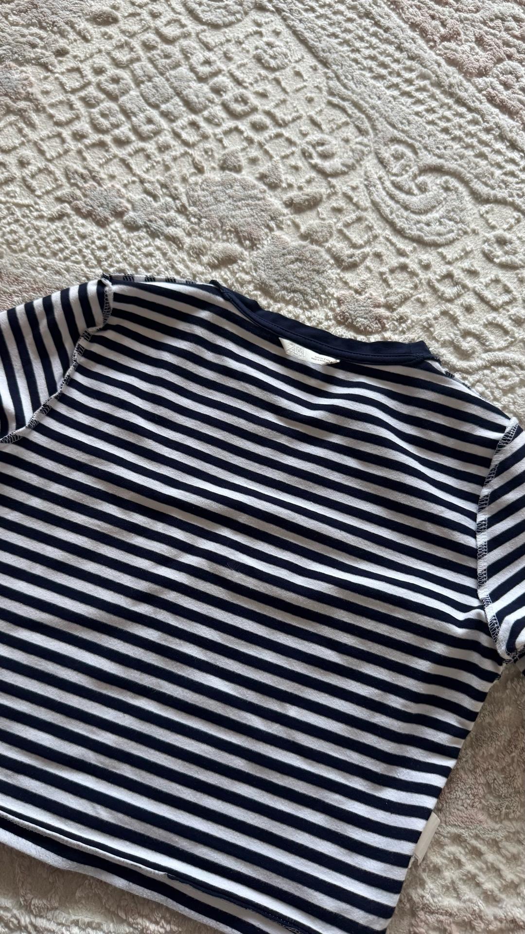 Zara Футболка ZARA в полоску — фото 2