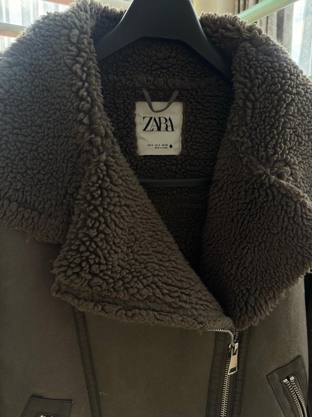 Zara Дубленка авиатор ZARA — фото 2