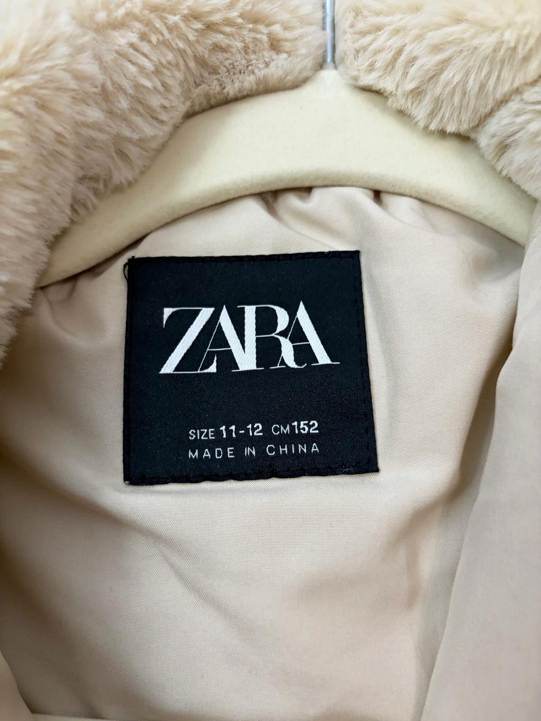 Zara пушистая куртка zara kids — фото 2