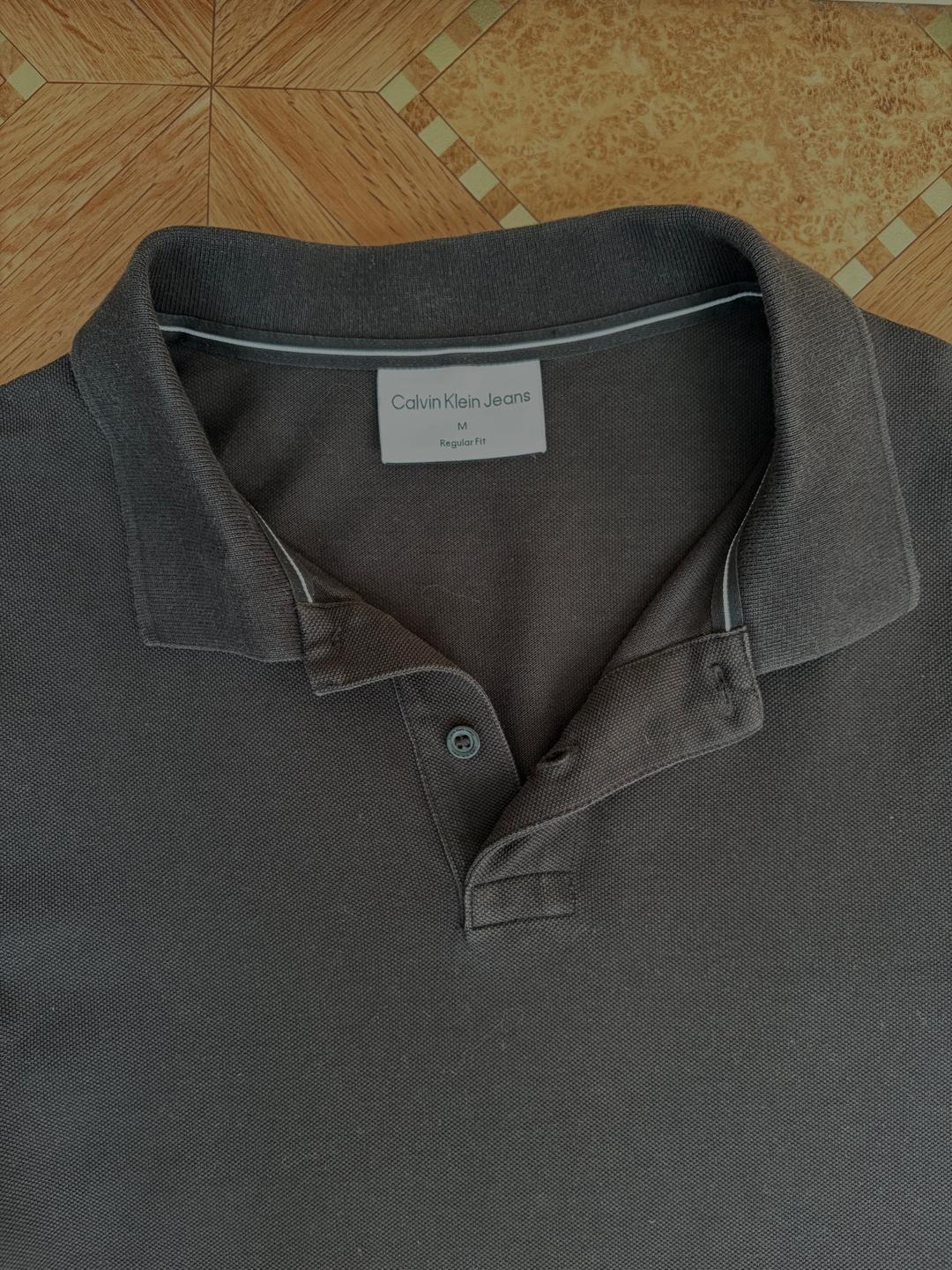 Calvin Klein Поло Calvin Klein Jeans Черное — фото 2
