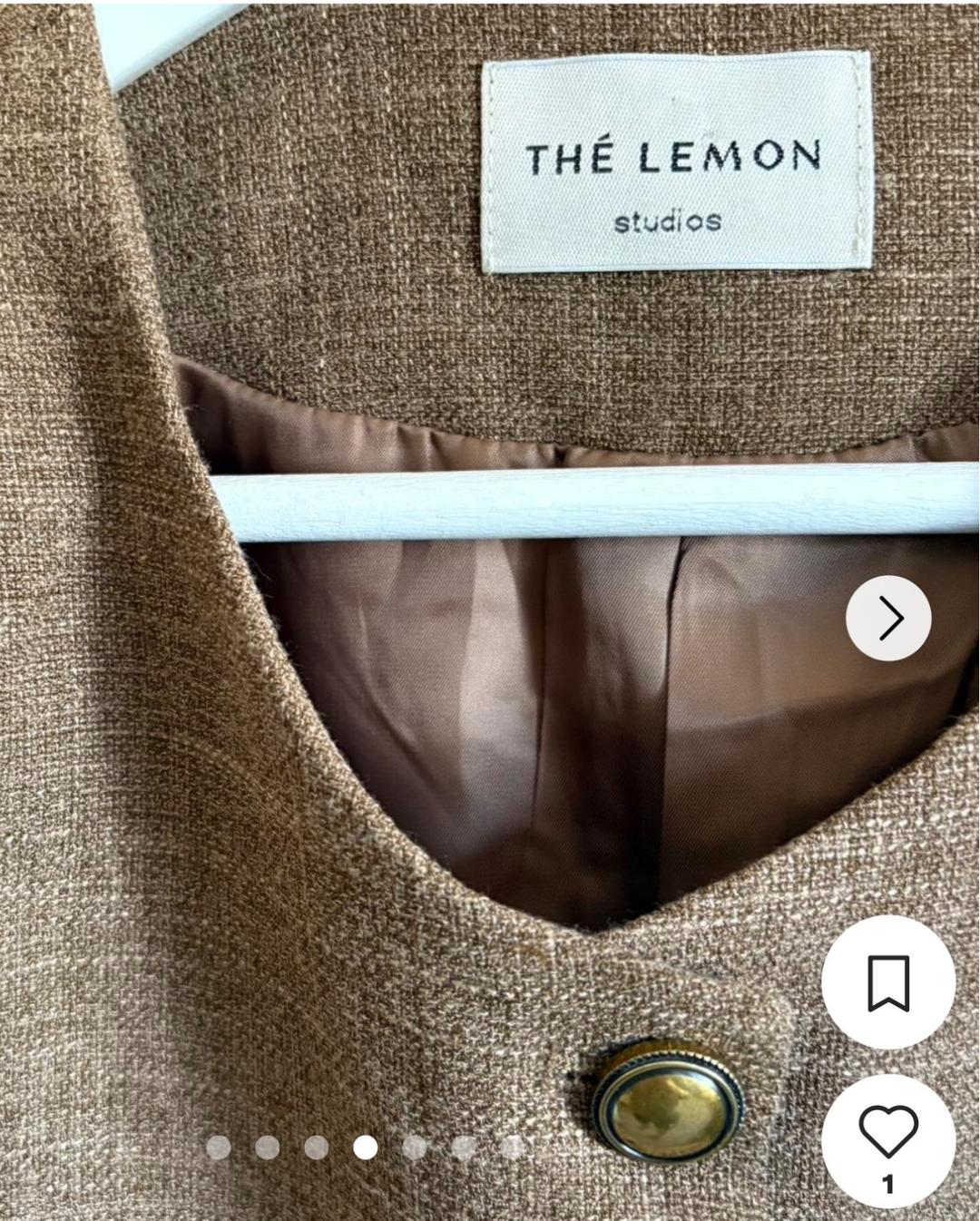 the lemon studios Твидовый жакет The Lemon studios — фото 2