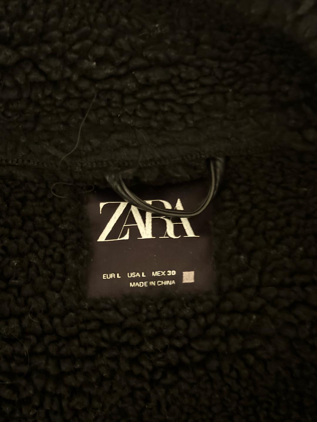 Zara дубленка авиатор ZARA — фото 2