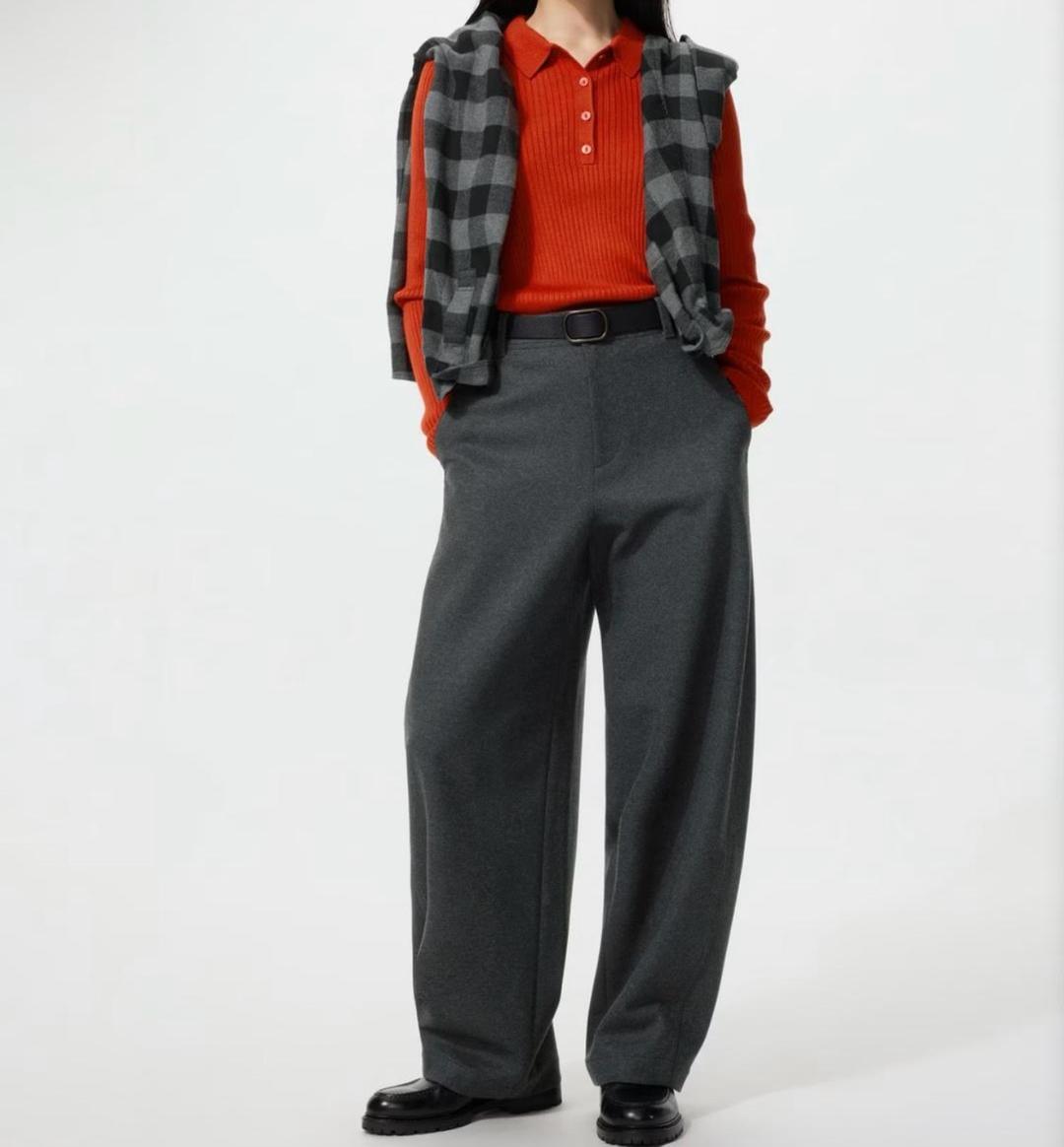 Uniqlo Брюки широкие Uniqlo — фото 2