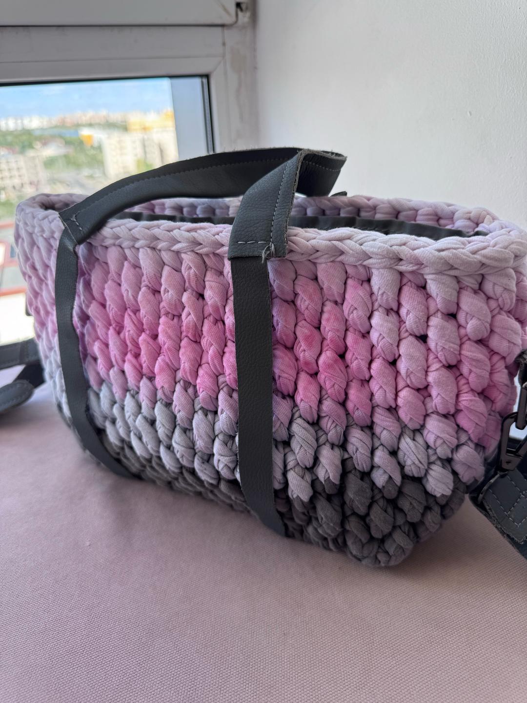 Нет бренда Вязаная сумка (handmade) — фото 2
