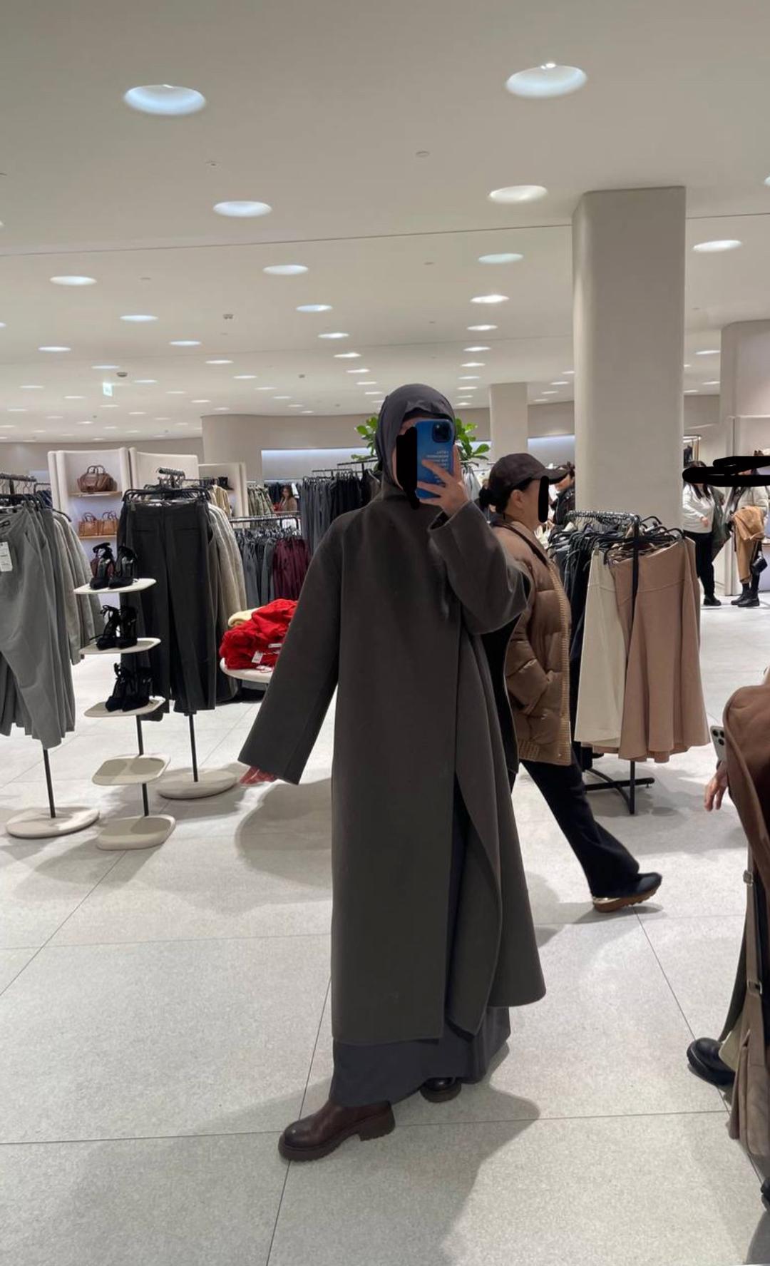 Zara Шерстяное пальто Zara — фото 2