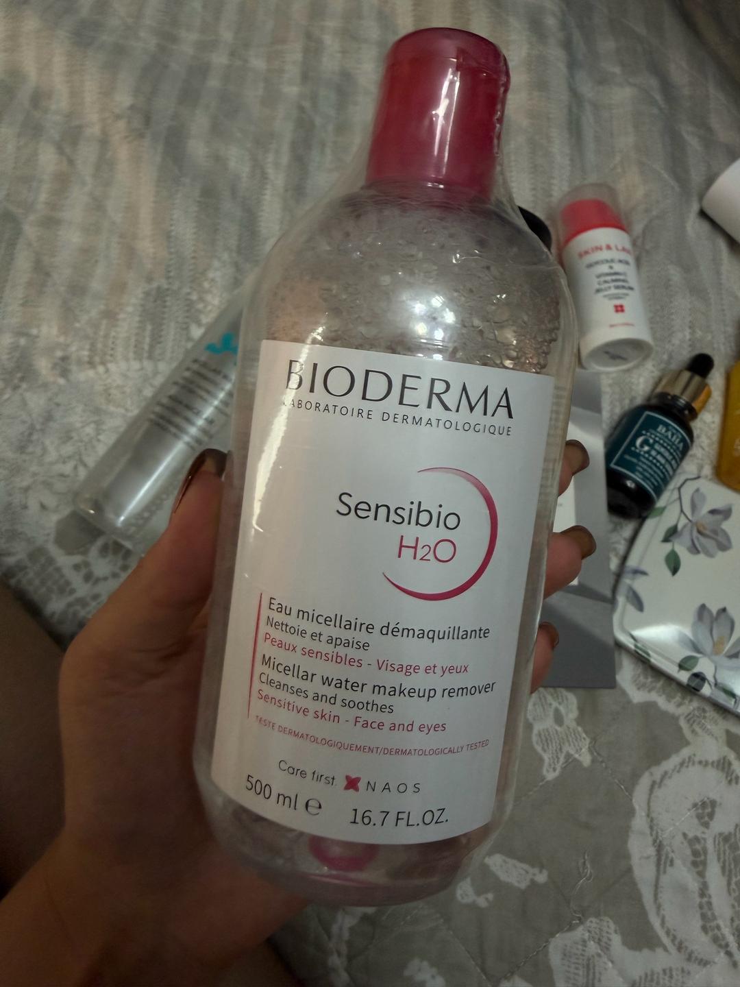 Bioderma BIODERMA Sensibio H2O мицеллярная вода 500 мл — фото 2