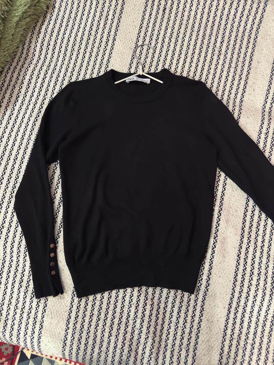 Zara Zara // Базовый свитер джемпер водолазка — фото 2