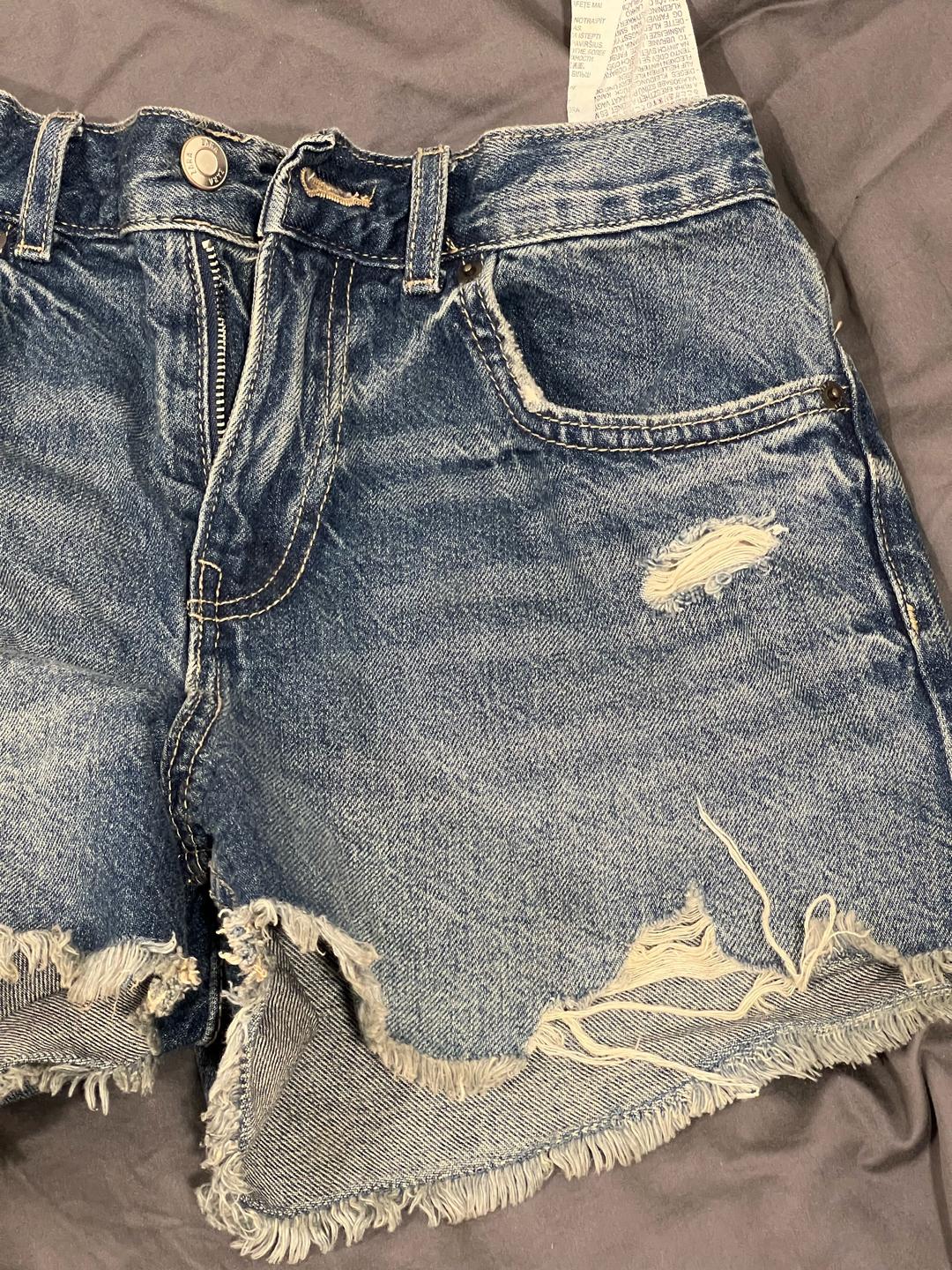Zara Джинсовые шорты Zara — фото 2