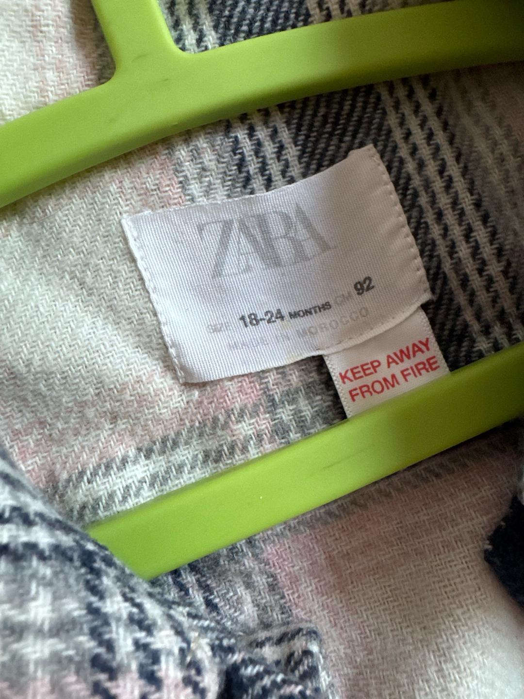 Zara Рубашка Zara в клетку — фото 2