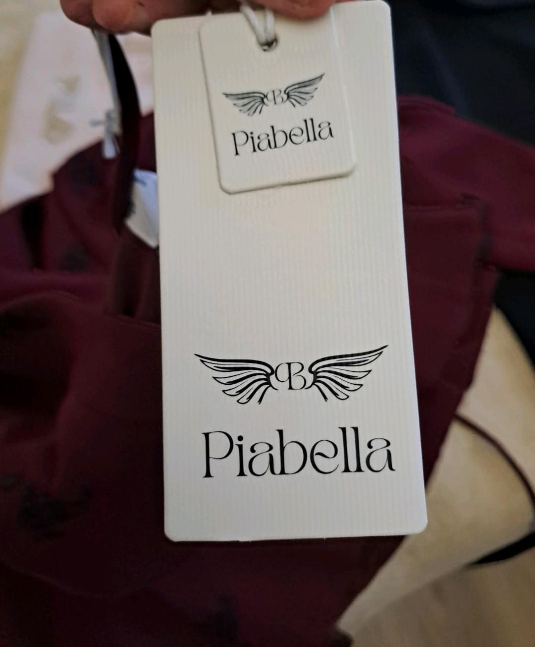 piabella Бордовый костюм Piabella — фото 2
