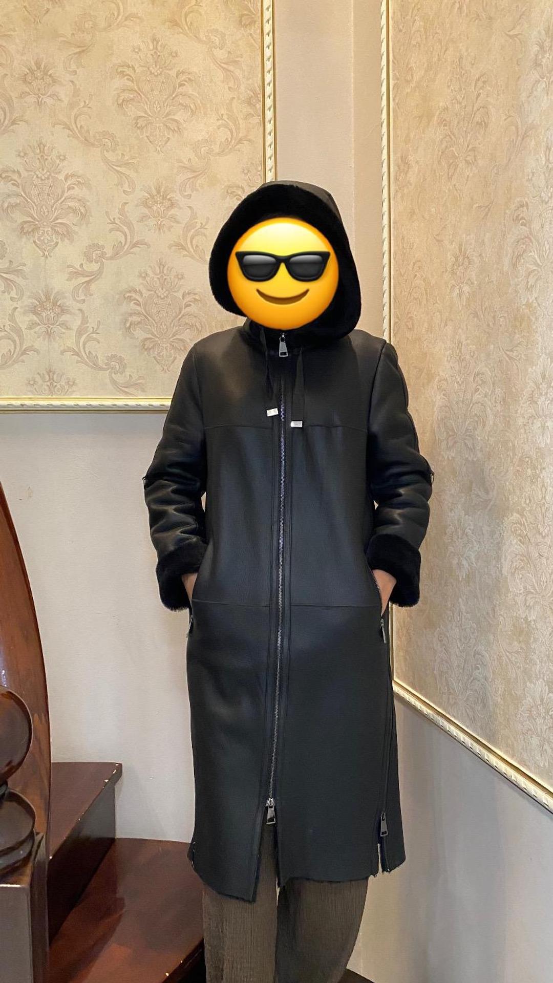 Нет бренда Женская натуральная дубленка — фото 2