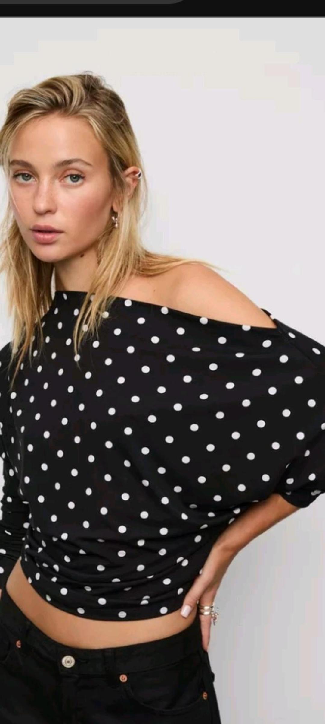 Stradivarius Кофта горошек Stradivarius — фото 2