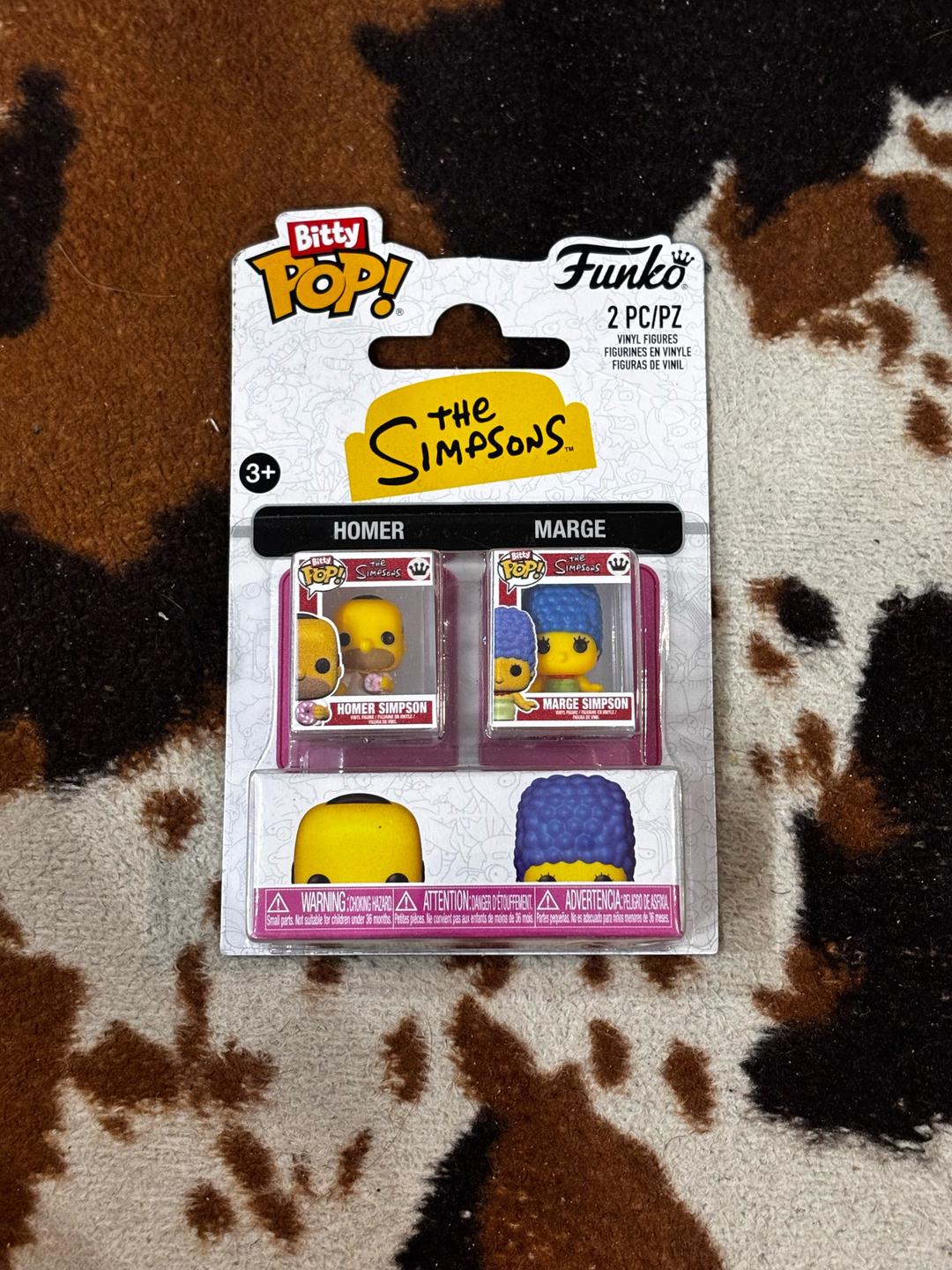 Funko Фигурки Funko Bitty Pop! The Simpsons Гомер и Мардж — фото 2
