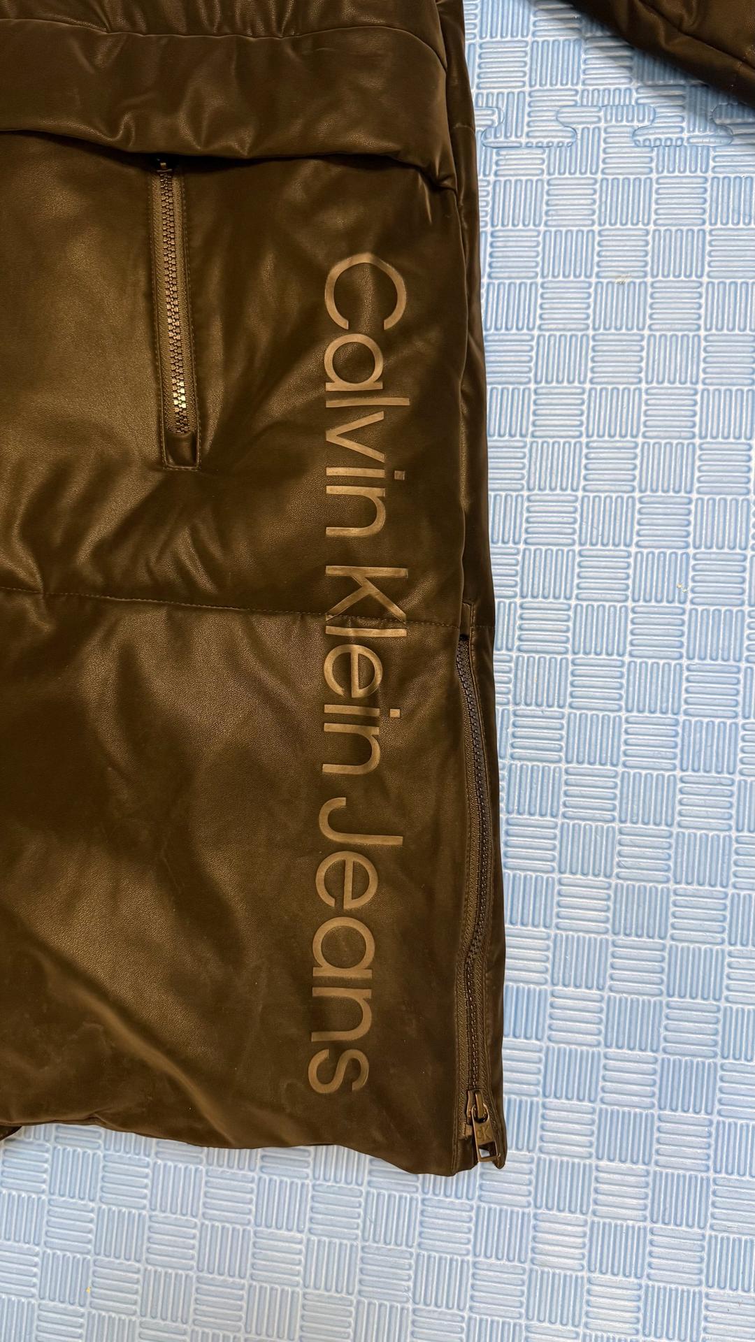 Calvin Klein Зимняя Куртка-пуховик до колен. Синтепон. Calvin Klein Jeans — фото 2