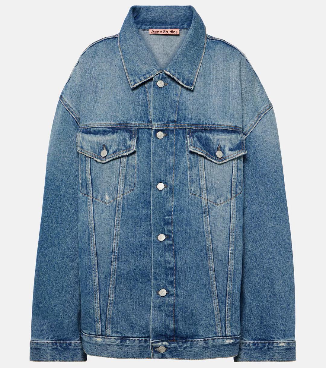 Acne Studios Жакет из денима Acne Studios oversized — фото 2