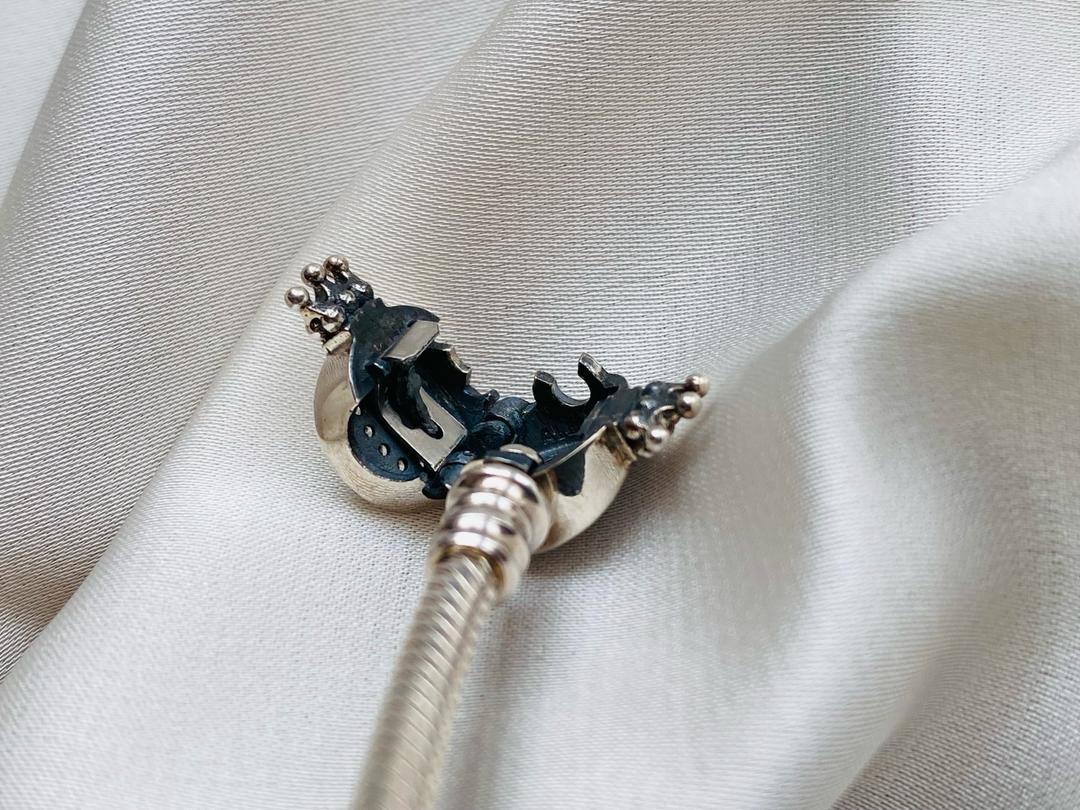 Pandora Серебряный браслет Pandôra (17), 925 проба, вес 14,57 гр. — фото 2