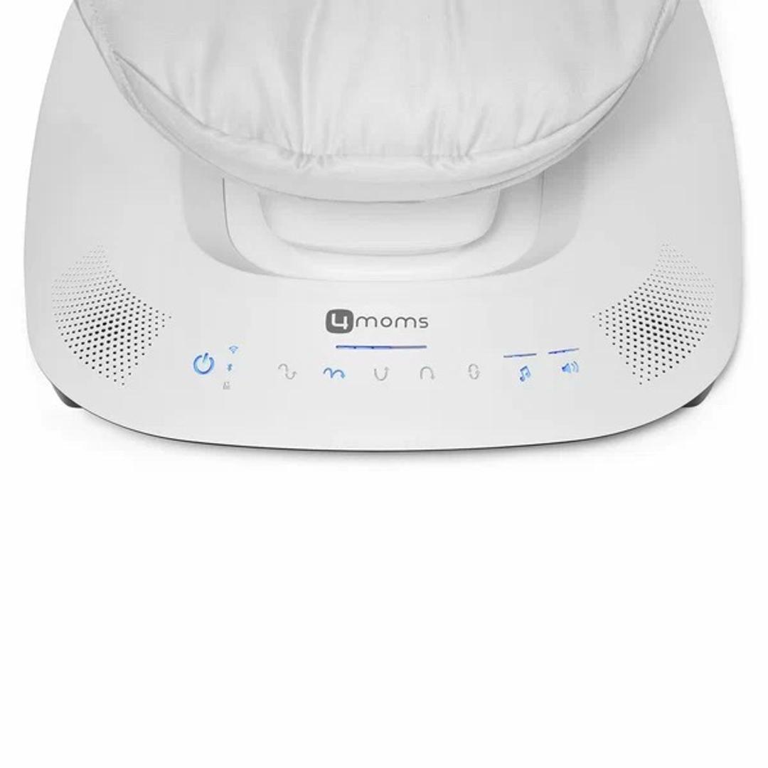 4 Moms кресло-качалка 4moms mamaRoo New (серебро) + вкладыш — фото 2