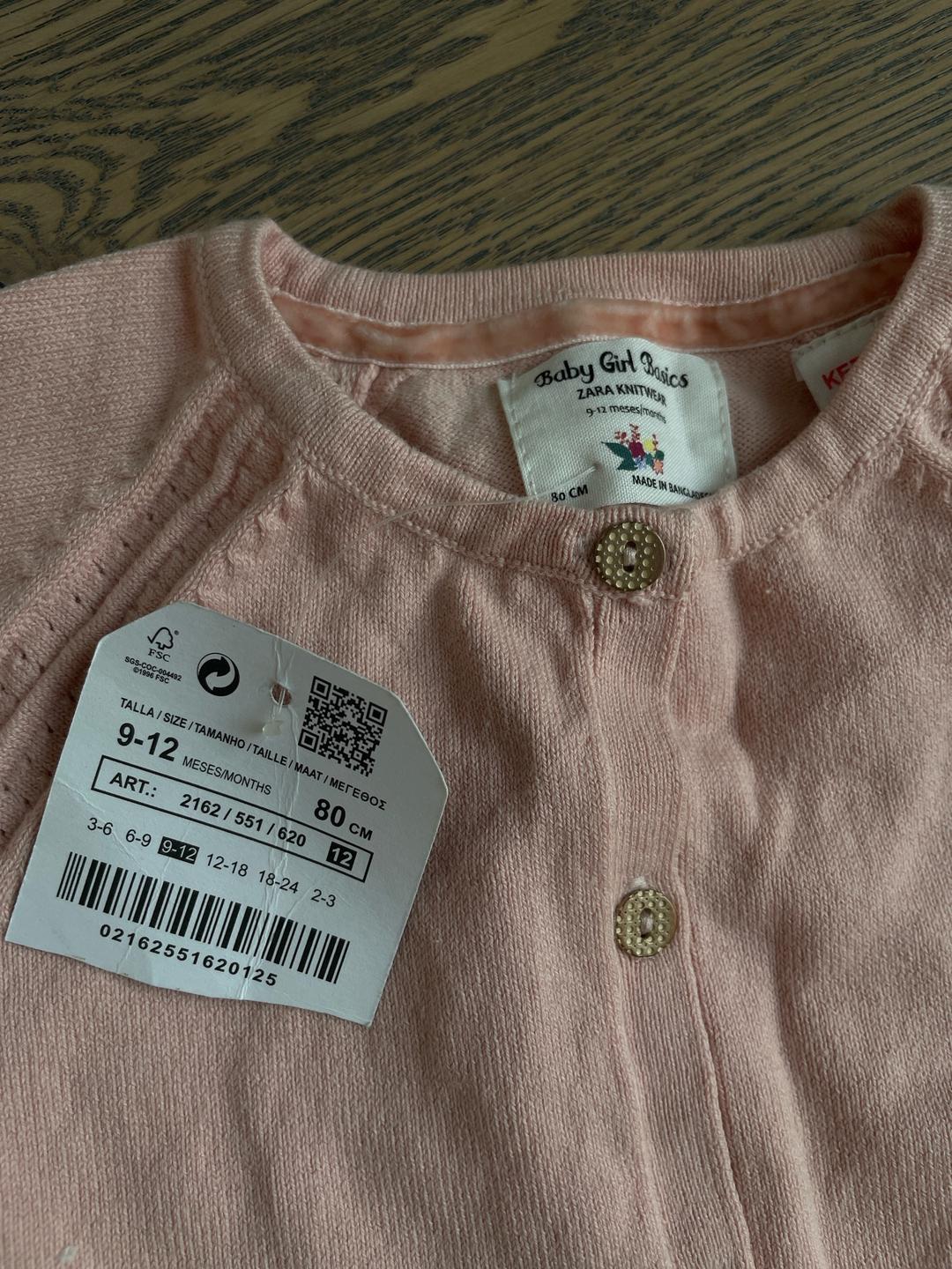 Zara Kids Кофта новая Zara baby 9-12 мес — фото 2