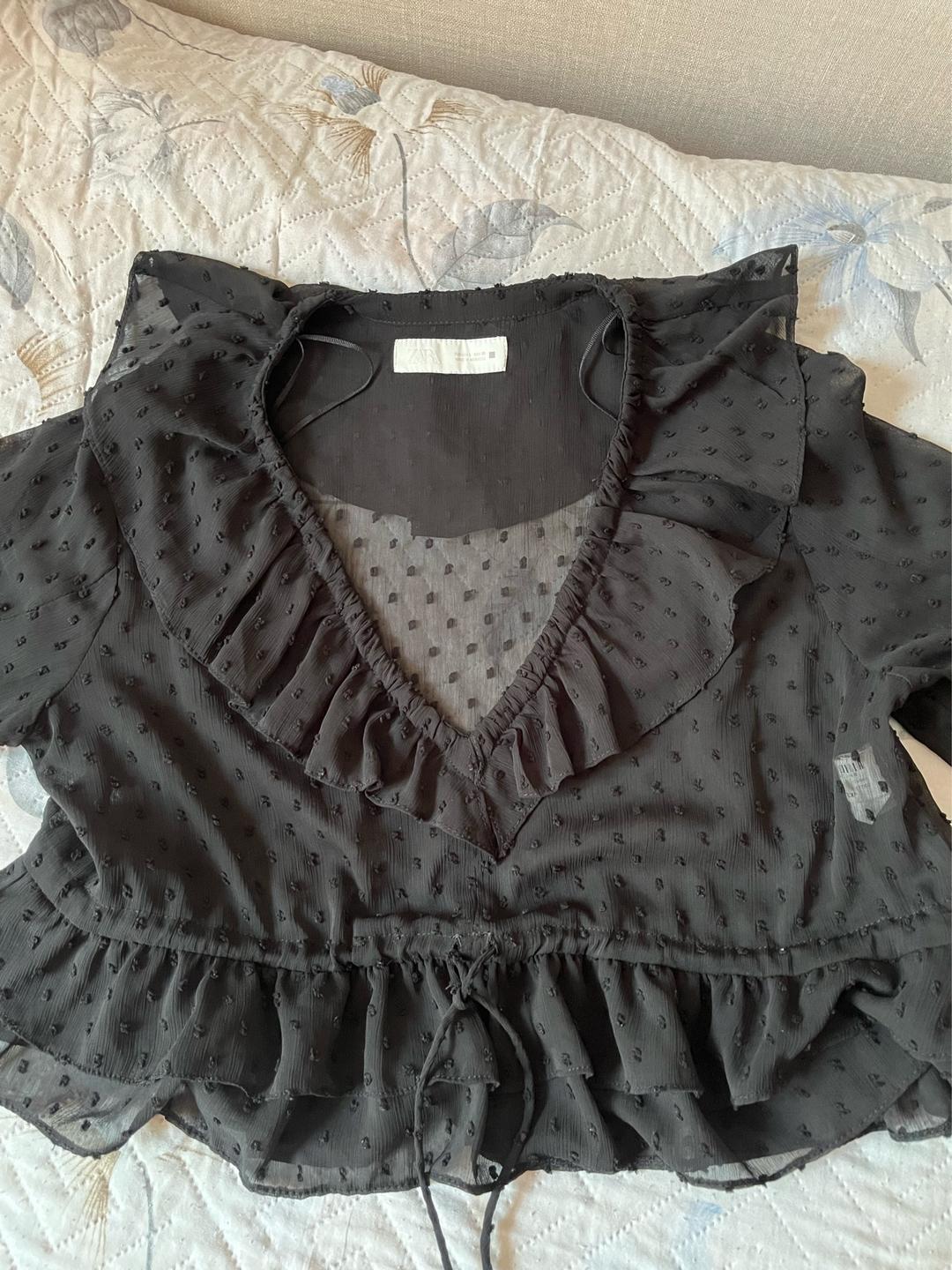 Zara Зара кофта и рубашка — фото 2