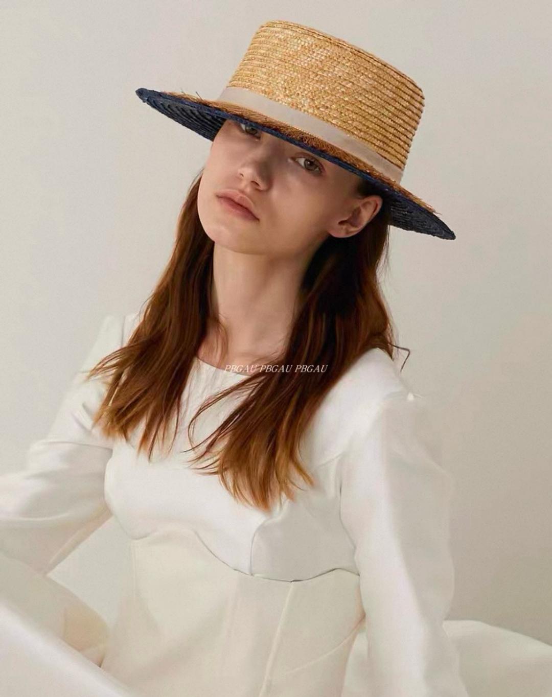 Ellen cruise collection Соломенная шляпа канотье — фото 2
