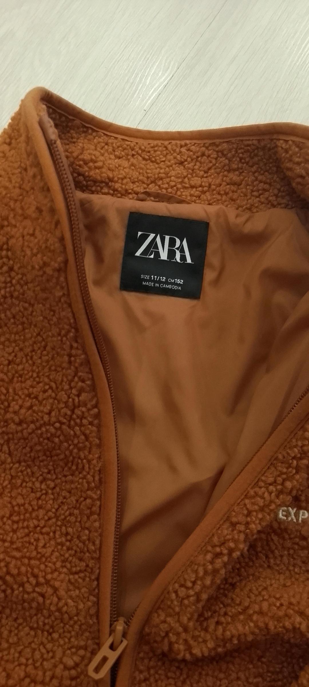 Zara Тёплая флисовая куртка/кофта-тедди Explore Now — фото 2