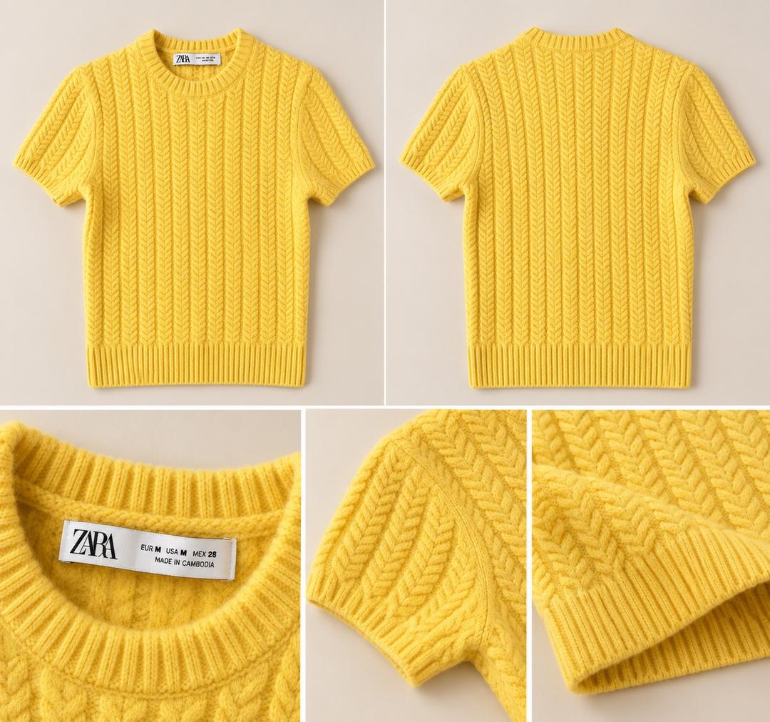 Zara Трикотажный джемпер ZARA — фото 2