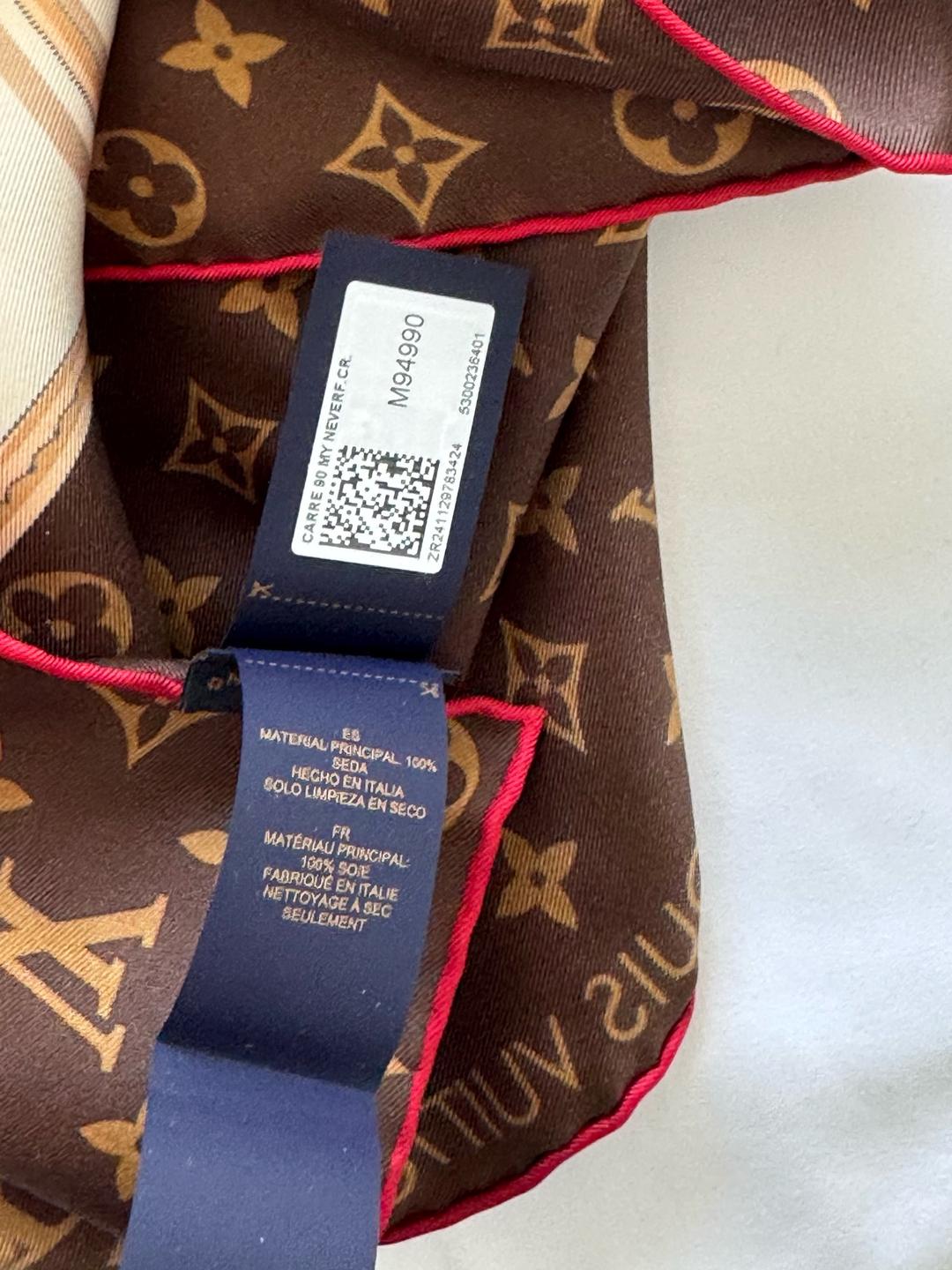 Louis Vuitton Louis Vuitton шелковый платок — фото 2