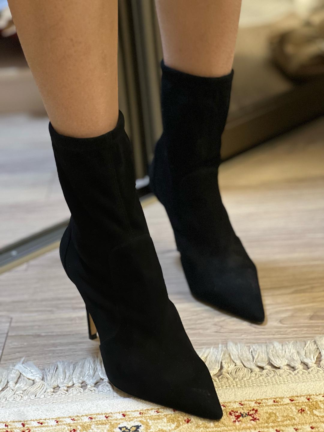 Stuart Weitzman Женские ботильоны-носки на каблуке stuart weitzman — фото 2