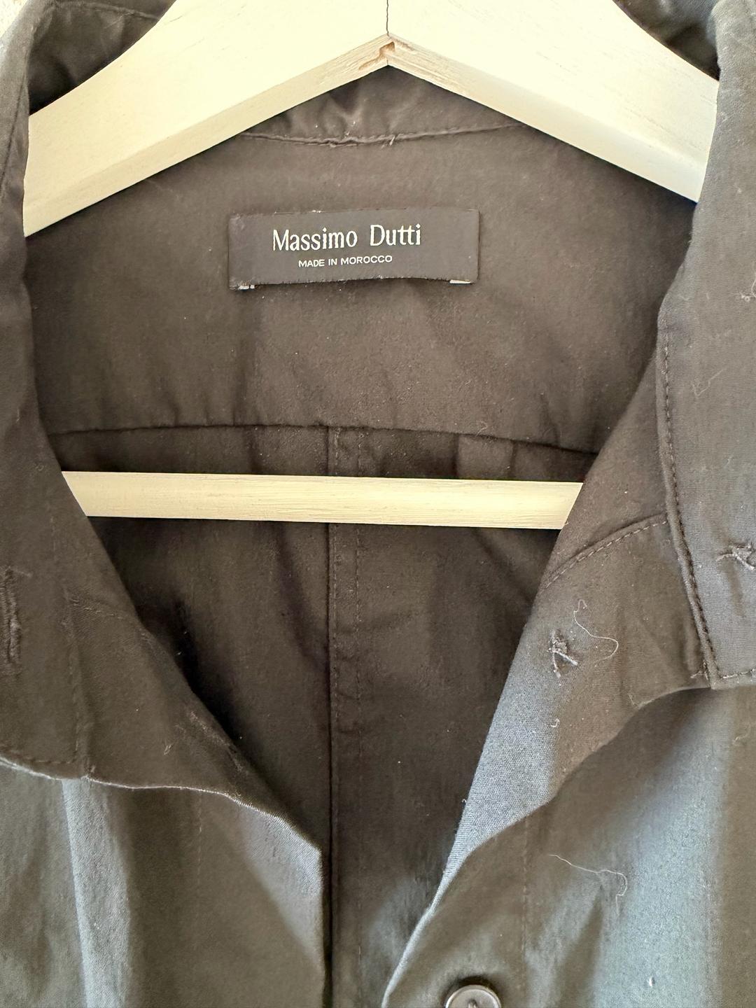 Massimo Dutti Черная рубашка Massimo Dutti — фото 2