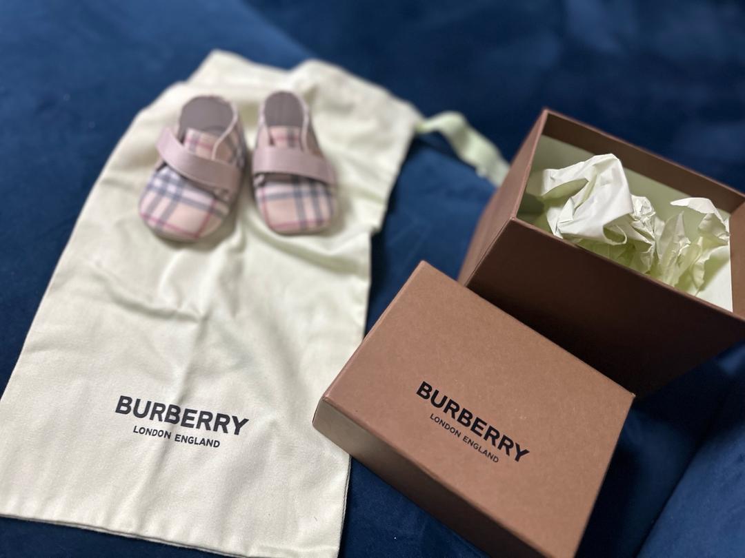 Burberry пинетки 15/17 Burberry pre walker shoes — фото 2
