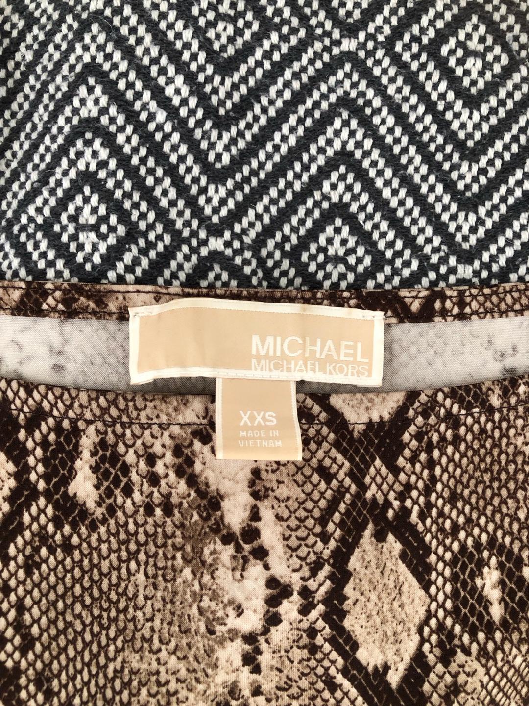 Michael Kors Платье  MICHAEL KORS со змеиным принтом XXS — фото 2