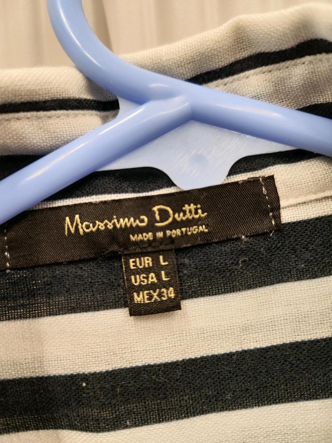 MASSIMO DUTTI женская рубашка оверсайз MASSIMO DUTTI — фото 2