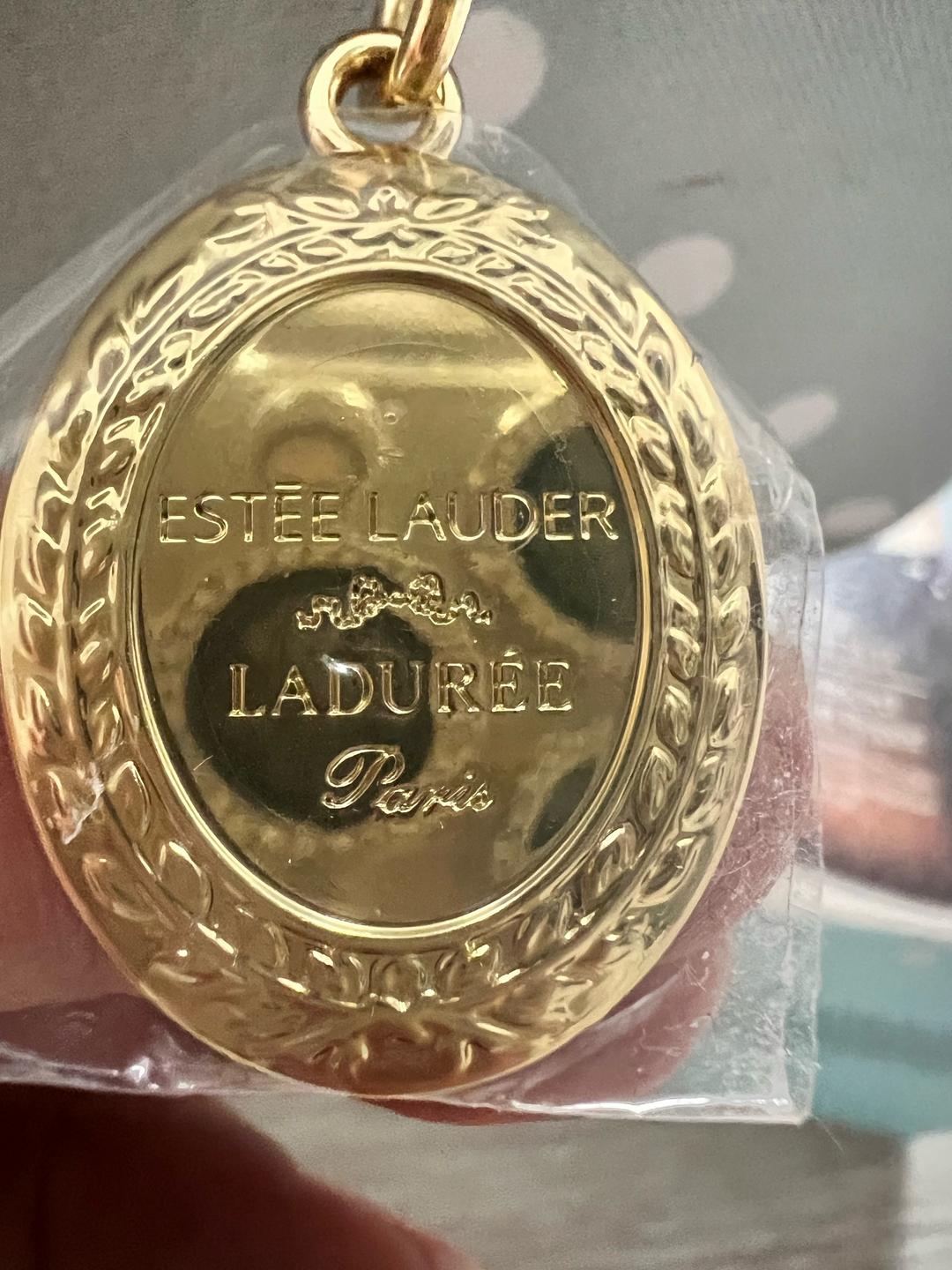 Estée Lauder Косметичка ESTÉE LAUDER голубая в горошек — фото 2