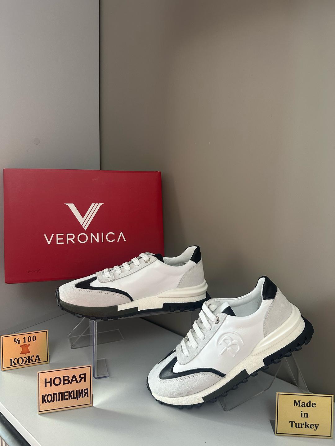 Veronica Кроссовки женские кожаные — фото 2