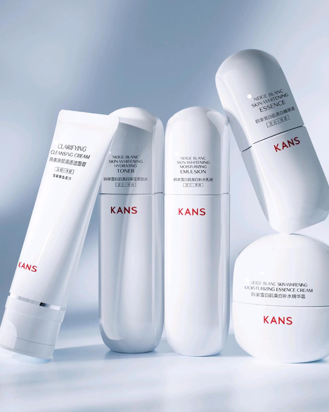 KANS KANS NEIGE BLANC SKIN-WHITENING BRIGHTEN TENDER SET — фото 2