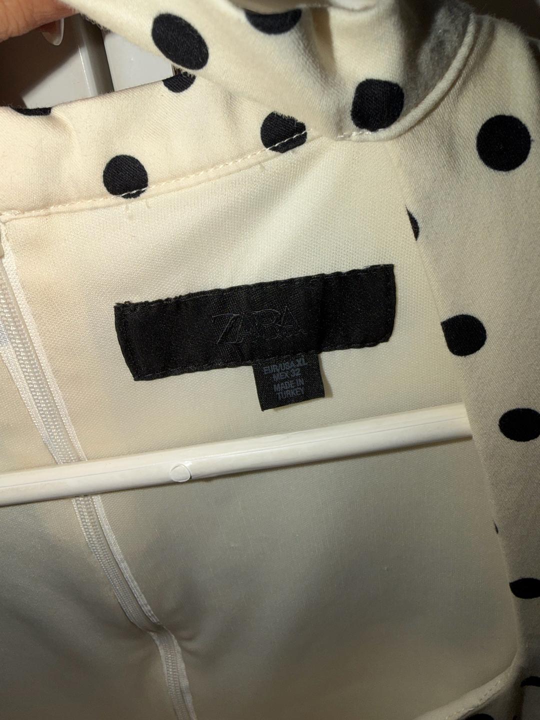 Zara Платье ZARA в горошек — фото 2